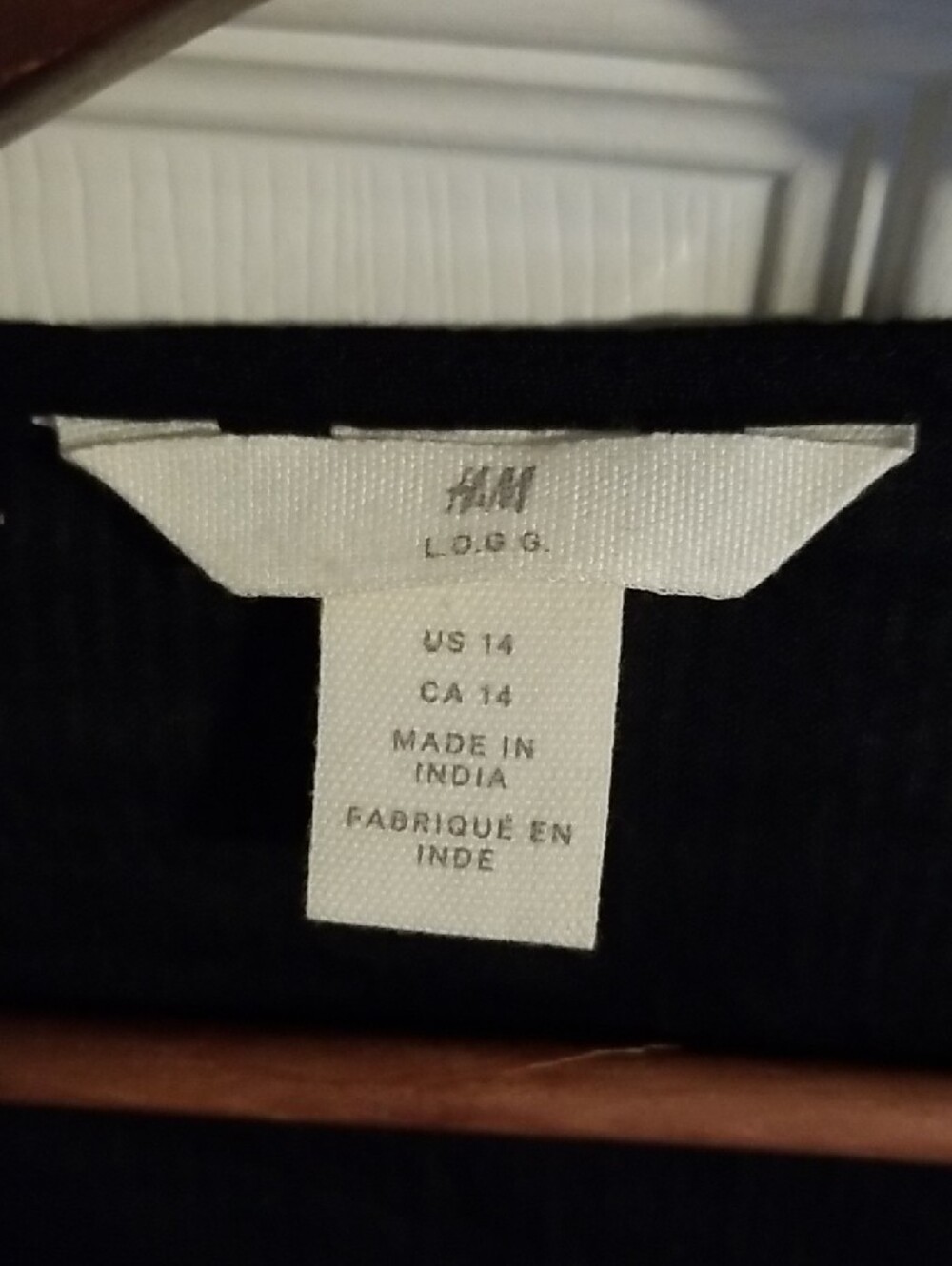 H&M Black Ribbed Top - Picture 2 of 4